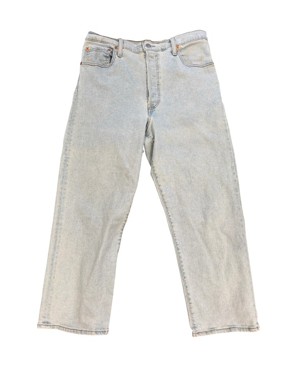 Levi's Denim - Levi's Light Blue Relaxed Ribcage Straight Ankle 32x27